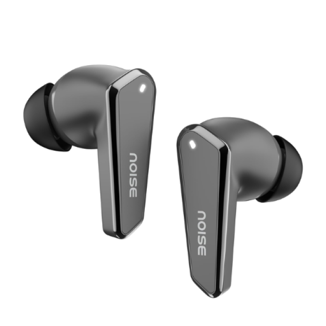 Noise Buds VS102 Elite with 50Hr Playtime, ENC, Quad Mic, Chrome finish Flybird Design Bluetooth  (Carbon Black, True Wireless)